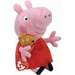 Roze Ty Peppa Pig Knuffels met motief van Varken voor Babies 