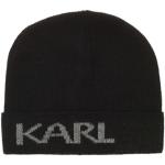 Zwarte Acryl Karl Lagerfeld Beanies  in maat M voor Heren 