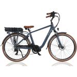 Grijze Elektrische fietsen  met 7 versnellingen met motief van Fiets in de Sale voor Heren 