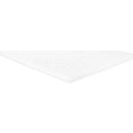 Witte Polyester beddenREUS Topdekmatrassen  in 120x200 