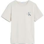 Casual Beige Calvin Klein T-shirts met ronde hals Ronde hals Bio voor Heren 