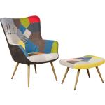 Moderne Multicolored Metalen Beliani Design fauteuils in de Sale 
