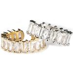 Gouden Siliconen Ring met stenen  voor een Bruiloft Sustainable voor Dames 