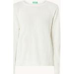 Crèmewitte United Colors of Benetton Pullovers Ronde hals 
