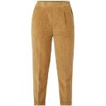 Bruine Corduroy High waist United Colors of Benetton Pantalons Tapered 