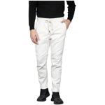 Flared Witte Modal MASON´S Sweatbroeken & Trainingsbroeken  voor de Winter  in maat XXL in de Sale voor Heren 
