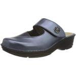 Blauwe Leren Berkemann Orthopedische schoenen  voor de Zomer  in maat 37 met Klittenbandsluitingen in de Sale voor Dames 