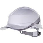 Beschermende helm in innovatieve baseballstijl met verbeterd zicht naar boven, voor hoofdbreedtes van 53 tot 63 cm.