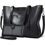 Zwarte Polyester 13 inch Hobo tassen Sustainable voor Dames 