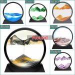 Zandbeige Glazen 3D Posters met motief van Zee 