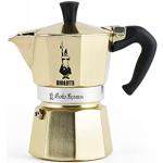 Gouden Bialetti Koffiezetapparaten met motief van Koffie 