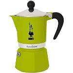 Groene Bialetti Koffiezetapparaten met motief van Koffie 