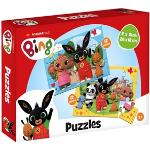 12 stukjes Puzzels met motief van Panda voor Kinderen 