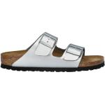 Zilveren Birkenstock Arizona Platte sandalen  voor de Zomer  in maat 36 met Hakhoogte tot 3cm voor Dames 