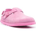 Roze Kalfsleren Birkenstock Tokio Platte sandalen  in maat 35 met Gespsluiting in de Sale voor Dames 