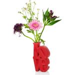 Rode Keramieken bitten Bloemen Vazen 