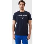 Donkerblauwe Björn Borg T-shirts met ronde hals Ronde hals  in maat XXL voor Heren 