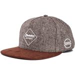 Urban Bruine Tweed Snapback cap  voor de Zomer  in Onesize Sustainable voor Heren 
