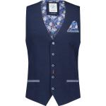 Blauwe A Fish Named Fred All over print Gilets voor Heren 
