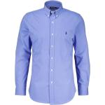 Blauwe Stretch Ralph Lauren Polo Overhemden   in maat XXL voor Heren 