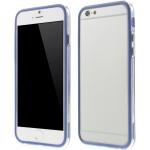 Zilveren Siliconen iPhone 6 / 6S  hoesjes type: Bumper Hoesje 