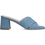 Blauwe Sandalen hoge hak  in maat 42 met Hakhoogte 5cm tot 7cm voor Dames 