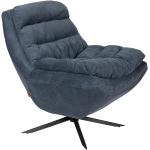 Blauwe Dutchbone Design fauteuils in de Sale 