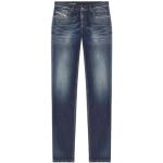 Indigo Stretch Diesel Tapered jeans in de Sale voor Heren 
