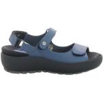 Blauwe Wolky Rio Platte sandalen  in maat 37 voor Dames 