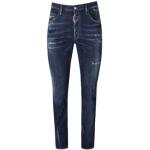 Blauwe DSQUARED2 Slimfit jeans  in maat XL in de Sale voor Heren 