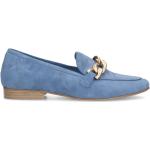 Klassieke Blauwe Leren Loafers  in maat 37 in de Sale voor Dames 