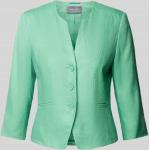 Turquoise Polyester White Label Blazers voor Dames 