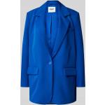 Koningsblauwe Polyester Stretch ONLY Blazers voor Dames 