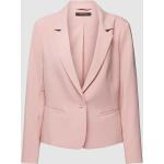 Roze Polyester Stretch Comma Blazers voor Dames 