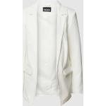 Witte Polyester Stretch Pieces Blazers  in maat S voor Dames 