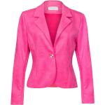 Casual Roze Polyester Stretch Blazers  in maat XL voor Dames 