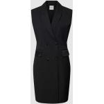 Zwarte Polyester s.Oliver Chique jurken  in maat S in de Sale voor Dames 
