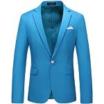 Klassieke Blauwe Tweed Colberts  voor een Bruiloft  voor de Lente  in maat L Sustainable voor Heren 