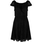 Casual Zwarte Polyester Liu Jo Bloemen Mini jurken Off-shoulder halslijn  in maat S Mini in de Sale voor Dames 