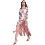 Casual Roze Moskada Casual jurken  in maat XXL Midi / Kuitlang met Franje in de Sale voor Dames 