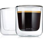 Glazen vaatwasserbestendige Blomus Nero Koffiekopjes & koffiemokken 2 stuks 