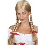 Blonde Heidi Oktoberfest pruik