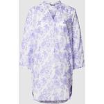 Lavendel montego Blouses met V-hals met motief van Lavendel in de Sale voor Dames 