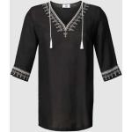 Zwarte Polyester Marina Rinaldi Blouses met V-hals  in Grote Maten  in Grote Maten in de Sale voor Dames 