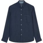 Blauwe Marc O'Polo Ademende Overhemden   voor de Zomer kentkraag voor Dames 