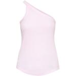 Roze Off shoulder tops One Shoulder  in maat L asymmetrische in de Sale voor Dames 