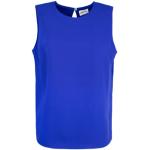 Blauwe Polyester P.A.R.O.S.H. Mouwloze blouses  in maat XS Sustainable in de Sale voor Dames 