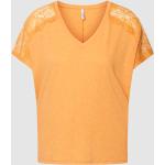 Polyester ONLY Augusta Effen T-shirts V-hals  in maat S in de Sale voor Dames 