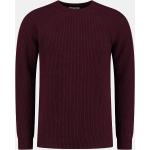 Bordeaux-rode Wollen Sweaters  voor de Herfst Sustainable voor Heren 