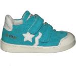 Turquoise Bo-bell Klittenband schoenen  in maat 25 met Klittenbandsluitingen voor Babies 